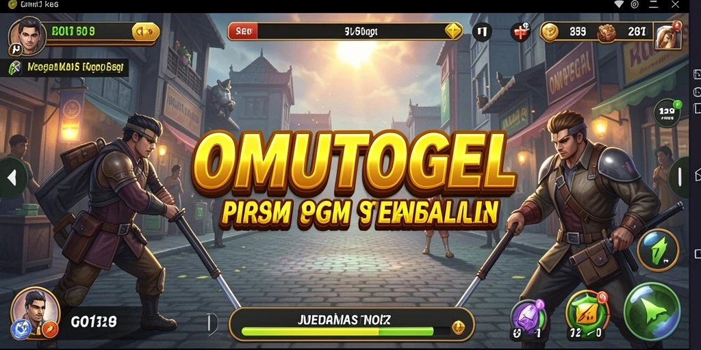Tangkapan layar OMUTOGEL menampilkan aksi strategi yang mendebarkan.