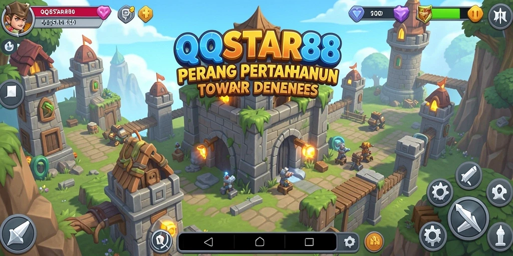 Tampilan gameplay seru dan menantang dari QQSTAR88.