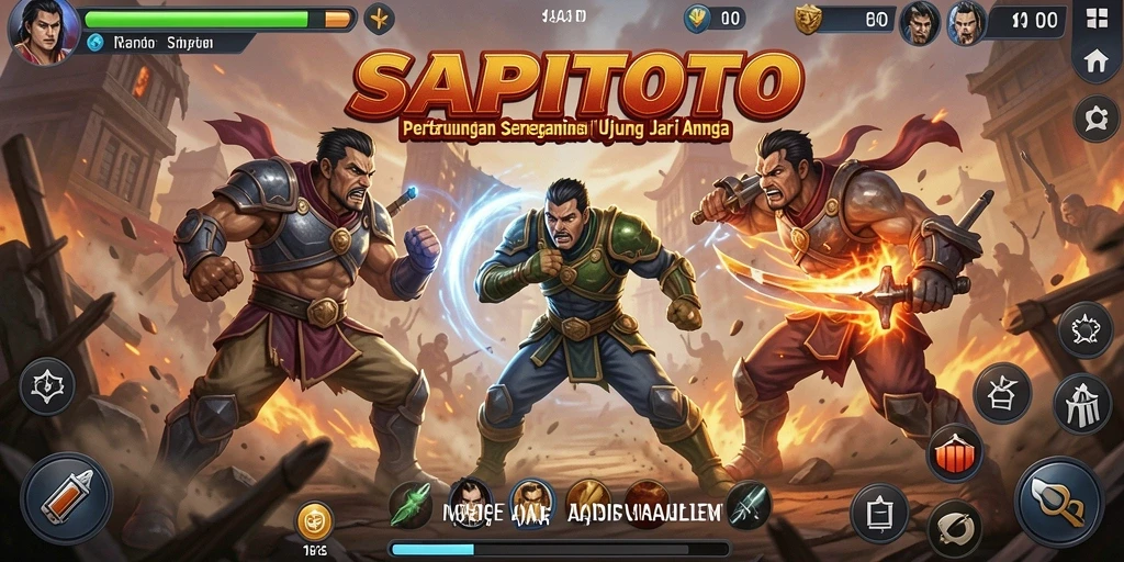 Tangkap momen epik dalam pertarungan di SAPITOTO dengan hebatnya!