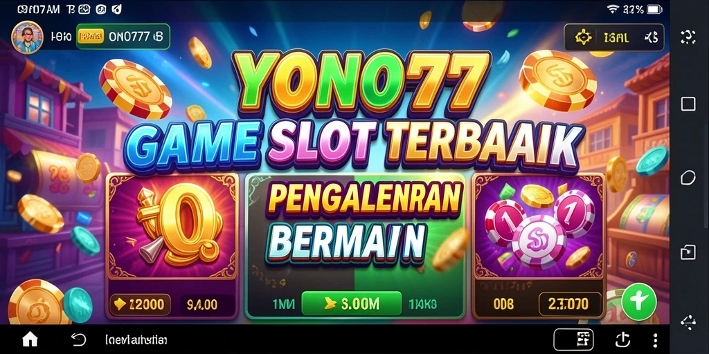 Tangkapan layar YONO777 menunjukkan gameplay Slot yang menarik.